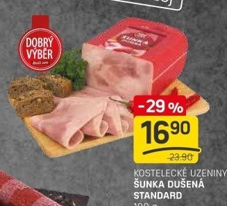 Šunka dušená standard Dobrý Výběr