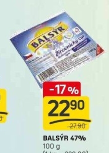 Sýr Balsýr Mlékárna Žirovnice