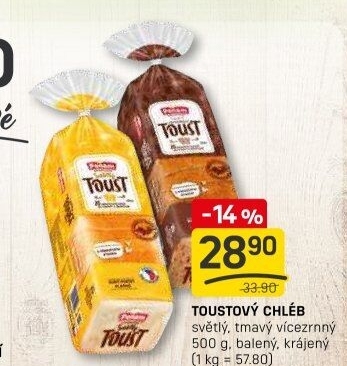 Toustový chléb Penam
