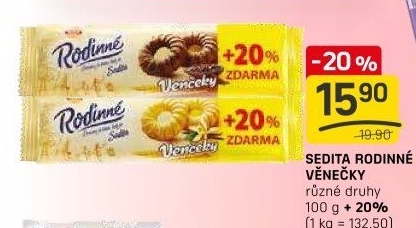 Věnečky Rodinné Sedita