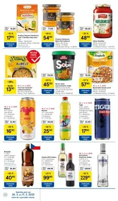 akční leták Tesco 26.2.2025-4.3.2025
