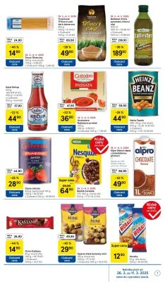 akční leták Tesco 26.2.2025-4.3.2025