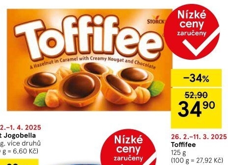 Bonboniéra Toffifee Storck