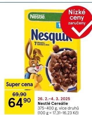 Cereálie Nestlé