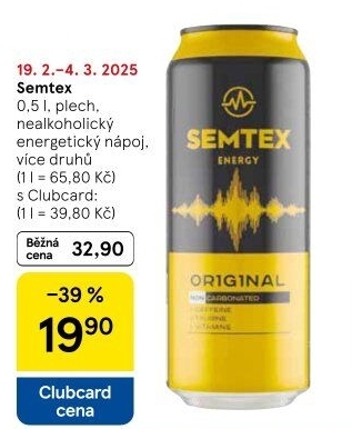 Energetický nápoj Semtex