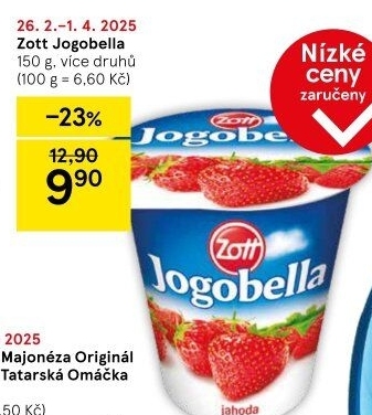 Jogurt Jogobella Zott