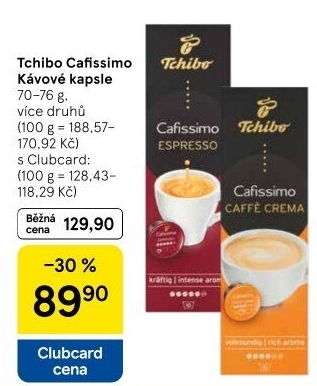 Kapsle Cafissimo Tchibo