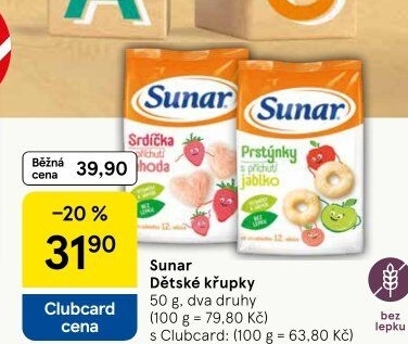 Křupky Sunar