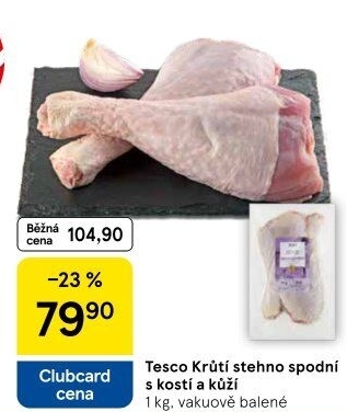 Krůtí stehna Tesco