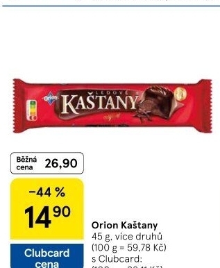 Ledové kaštany Orion