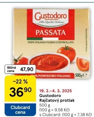 Rajčatový protlak Gustodoro