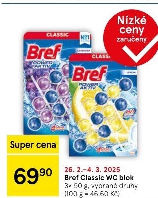 WC blok Bref