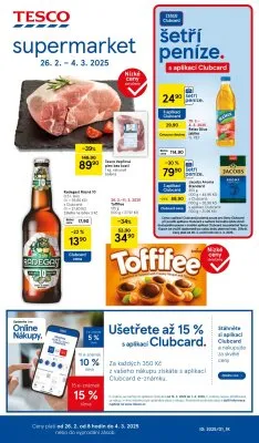 akční leták Tesco 26.2.2025-4.3.2025