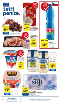 akční leták Tesco 26.2.2025-4.3.2025