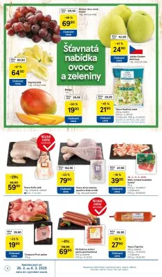 akční leták Tesco 26.2.2025-4.3.2025