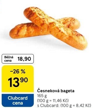 Bageta česneková