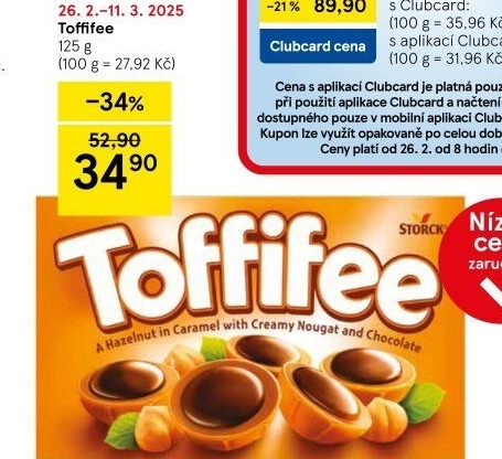 Bonboniéra Toffifee Storck