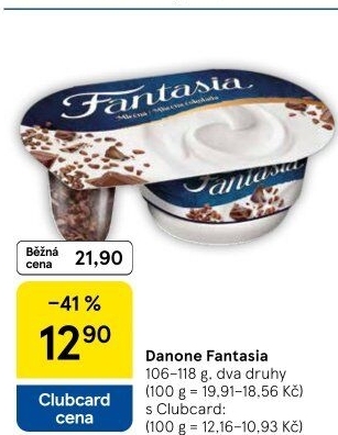 Jogurt Fantasia Danone