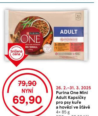 Kapsičky pro psy One Purina