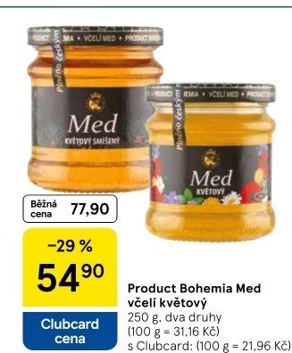 Med květový Product Bohemia