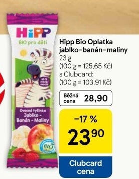 Oplatek ovocný Bio HiPP