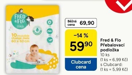 Přebalovací podložky Fred&amp