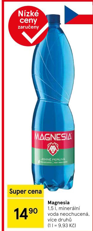 Přírodní voda Magnesia