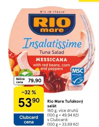 Salát Insalatissime Rio Mare