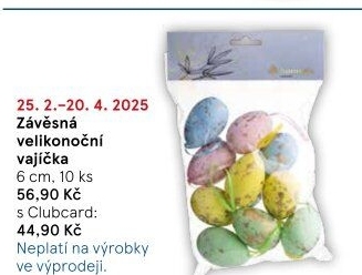 Velikonoční vajíčka dekorační