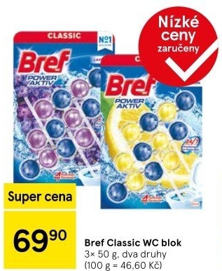 WC blok Bref