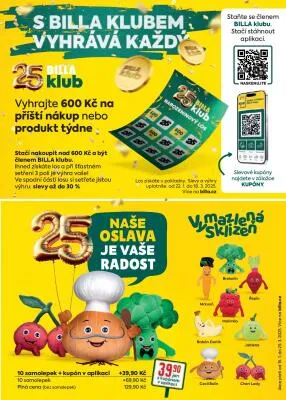 akční leták BILLA 26.2.2025-4.3.2025