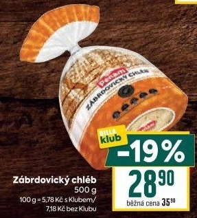 Chléb zábrdovický Penam