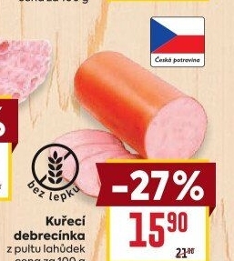 Debrecínka kuřecí