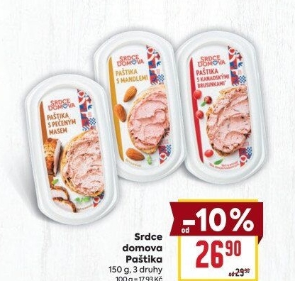 Paštika Srdce Domova