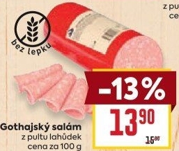 Salám Gothaj Kostelecké uzeniny