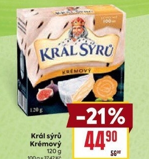 Sýr krémový Král Sýrů