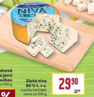 Sýr Niva Jihočeská 60% Madeta