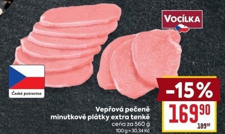 Vepřová pečeně Vocílka