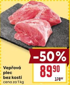 Vepřová plec bez kosti