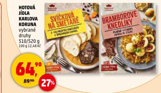 Hotová jídla Karlova Koruna