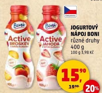 Jogurtový nápoj Boni