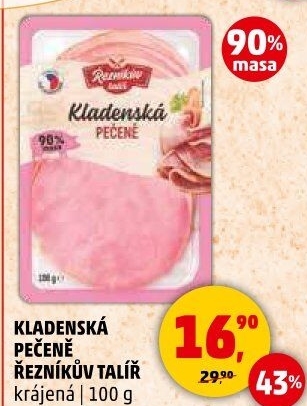 Kladenská pečeně Řezníkův talíř