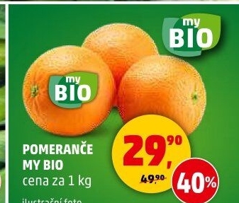 Pomeranče My BIO