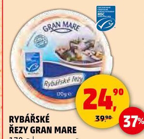Řezy rybářské Gran Mare