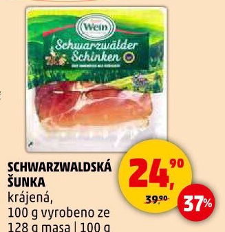 Šunka schwarzwaldská Wein