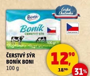 Sýr čerstvý Boník Boni