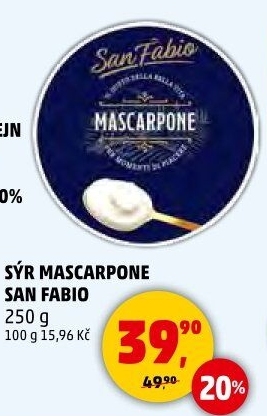 Sýr Mascarpone San Fabio