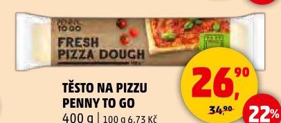 Těsto na pizzu Penny To Go