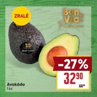 Avokádo Billa Bonvia Premium