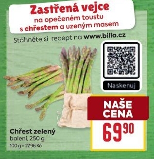 Chřest zelený